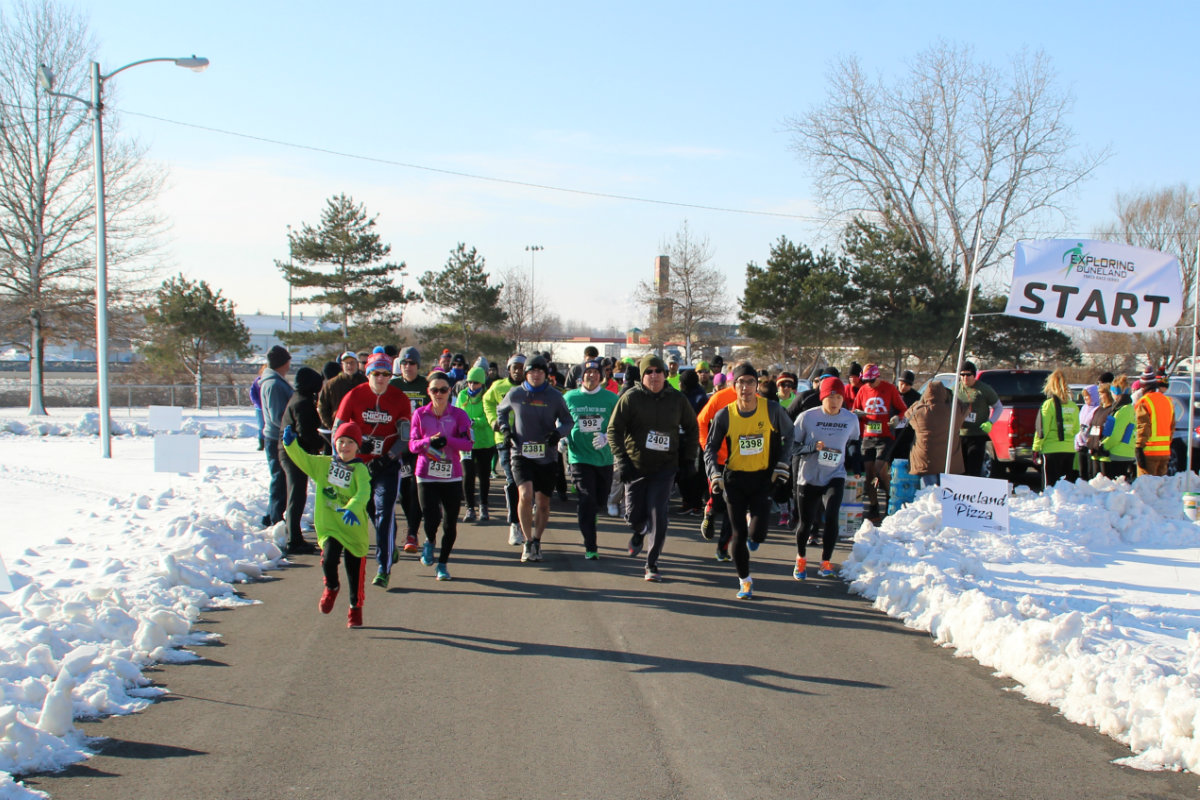 Cold Temps and Snowy Conditions Can’t Stop Duneland YMCA’s Race #3 In Burns Harbor
