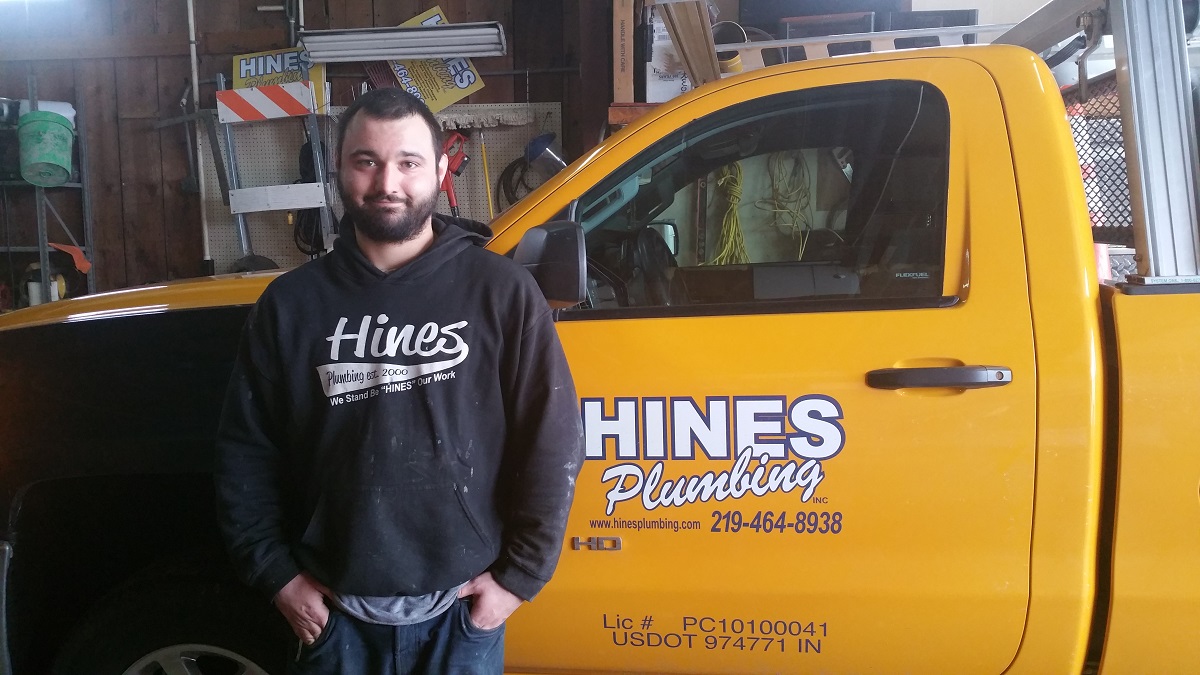 Meet Matt Yankauskas, a Hines Plumbing Apprentice