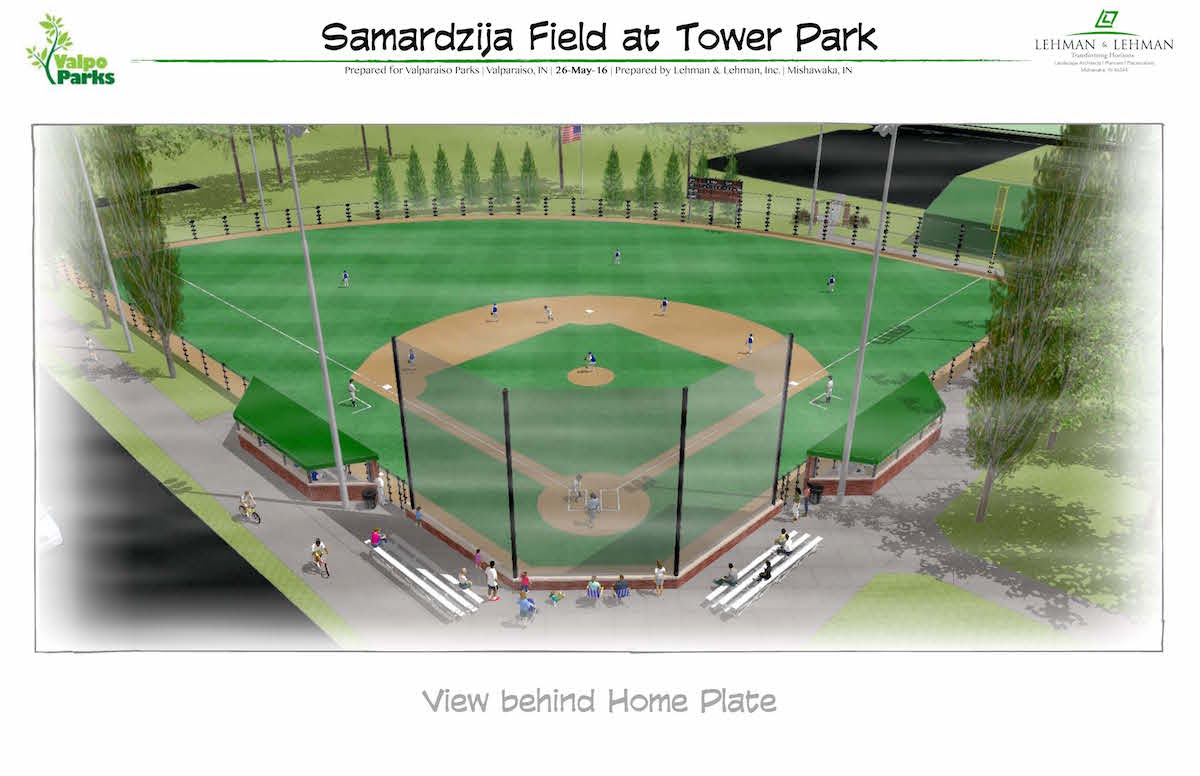 Tower Park Renovation Receives a Gift to Renovate the Baseball/Softball Field