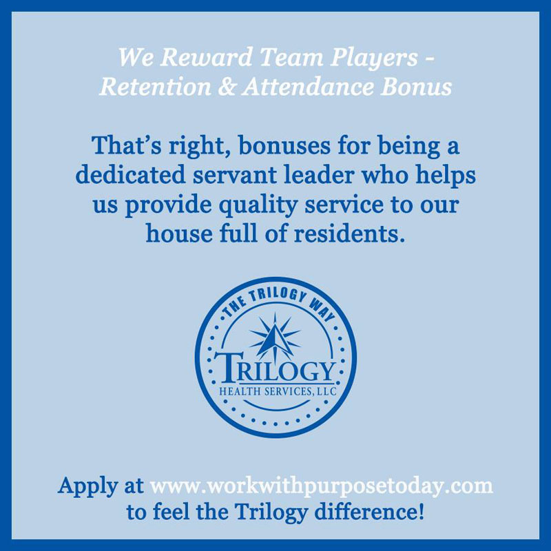 Trilogy Employee Benefits Make a Difference!