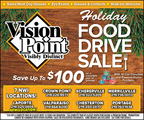 Vision Point Begins Their Holiday Food Drive Sale