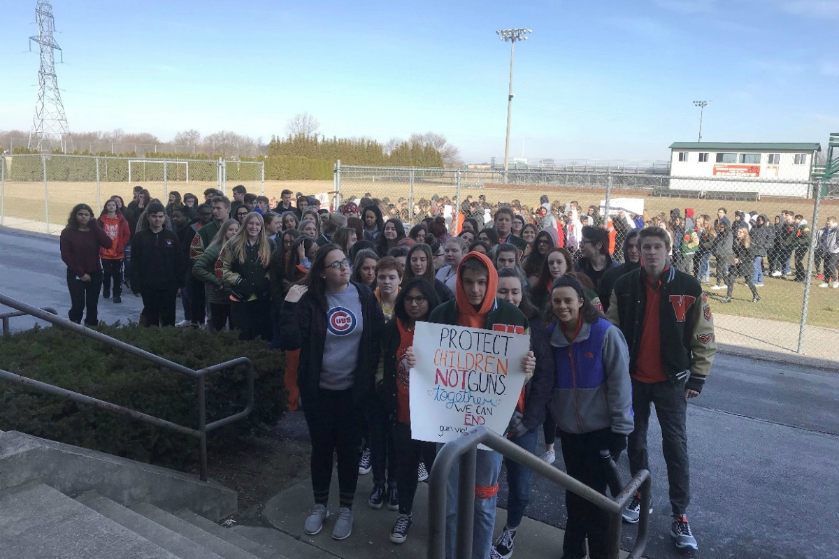 #1StudentNWI: Wheeler Students Take a Stand in March