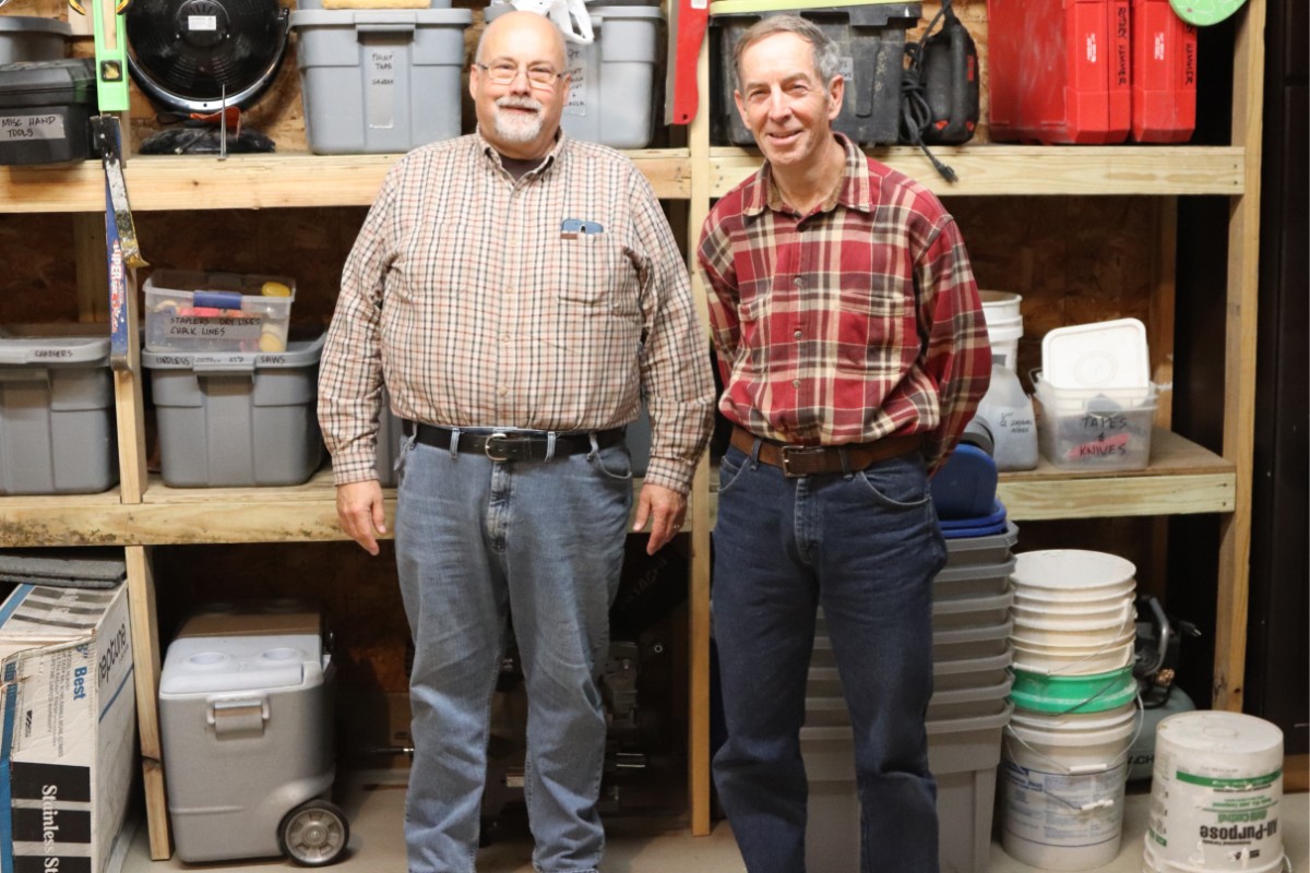 Habitat for Humanity of Porter County Volunteer Spotlight: Bill Rosenthal & John Schopp