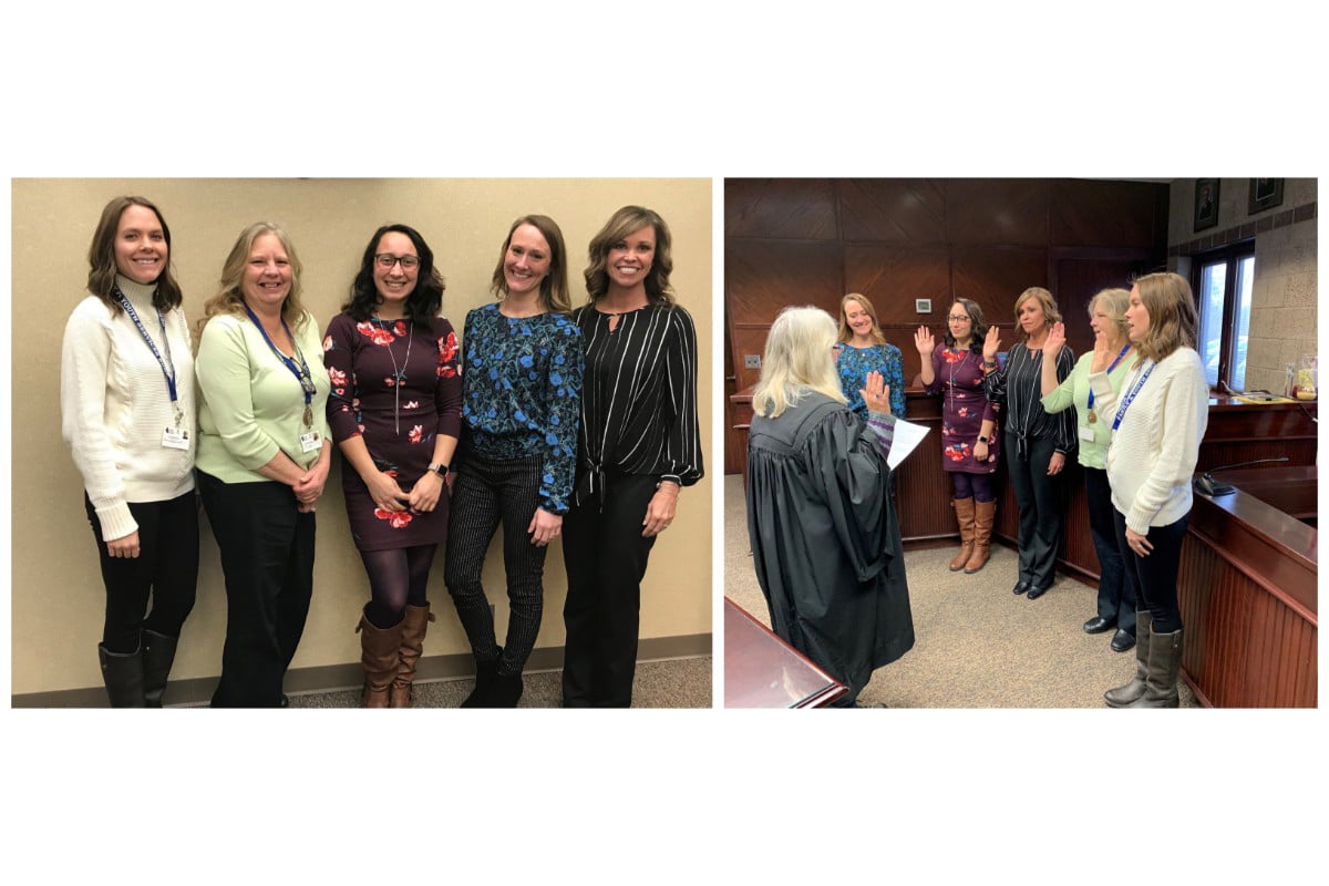 Porter County CASA volunteers take official oath to advocate for children