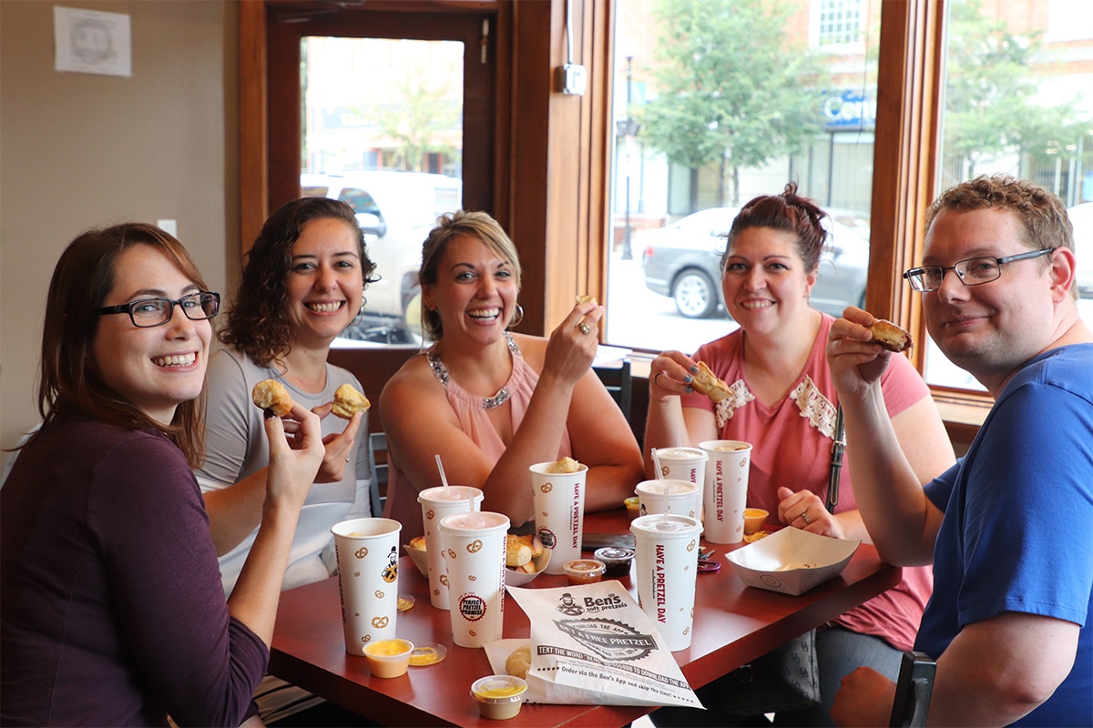 Lifer Lunch at Ben’s Soft Pretzels