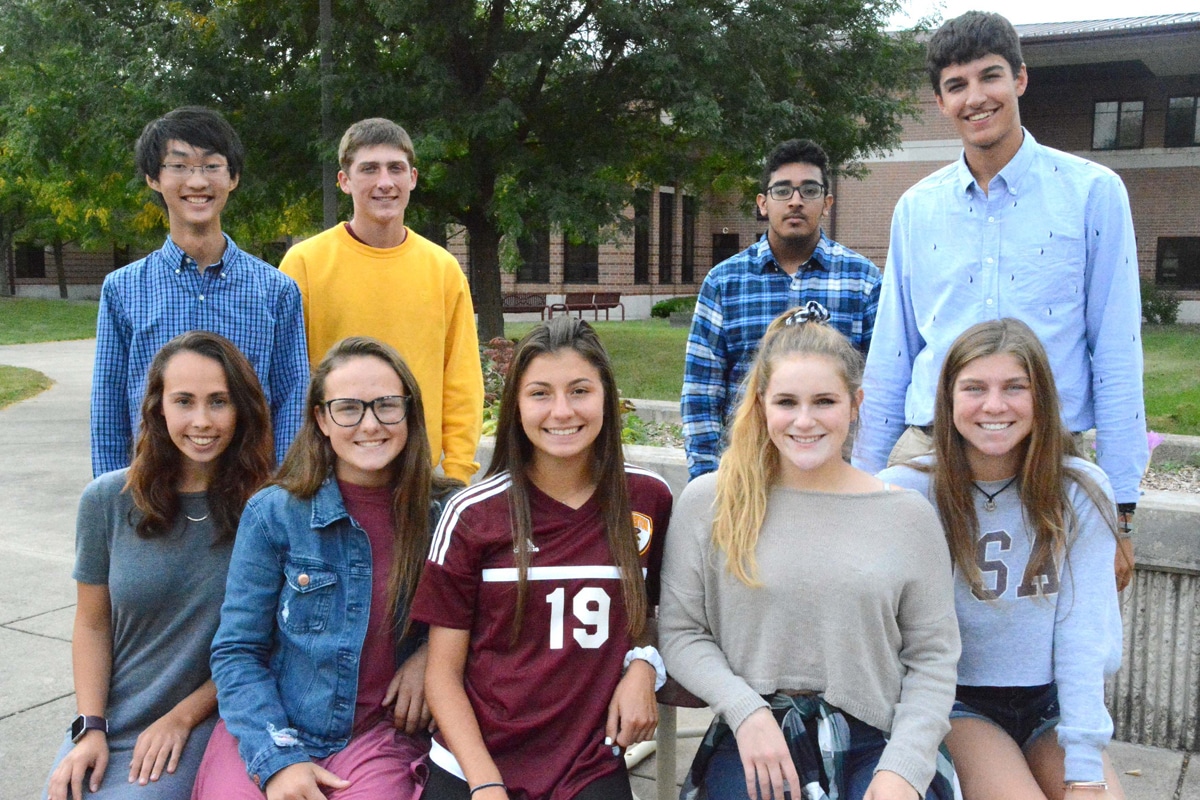 2018 Chesterton High School Homecoming Candidates