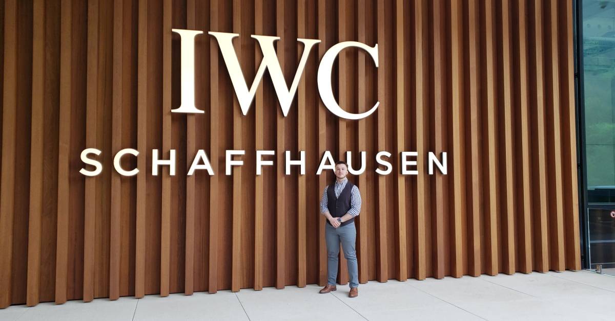 IWC Switzerland Watchmaker training dream come true for Albert’s Jeweler Timepiece Specialist