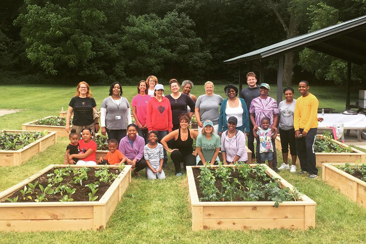 Franciscan Health Helps Community Garden Plan Take Root