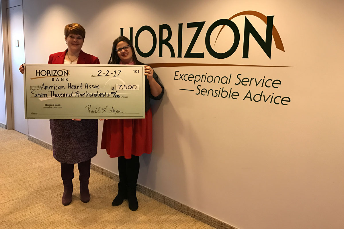 Horizon Bank Partners with the American Heart Association’s  Go Red for Women Northwest Indiana Movement