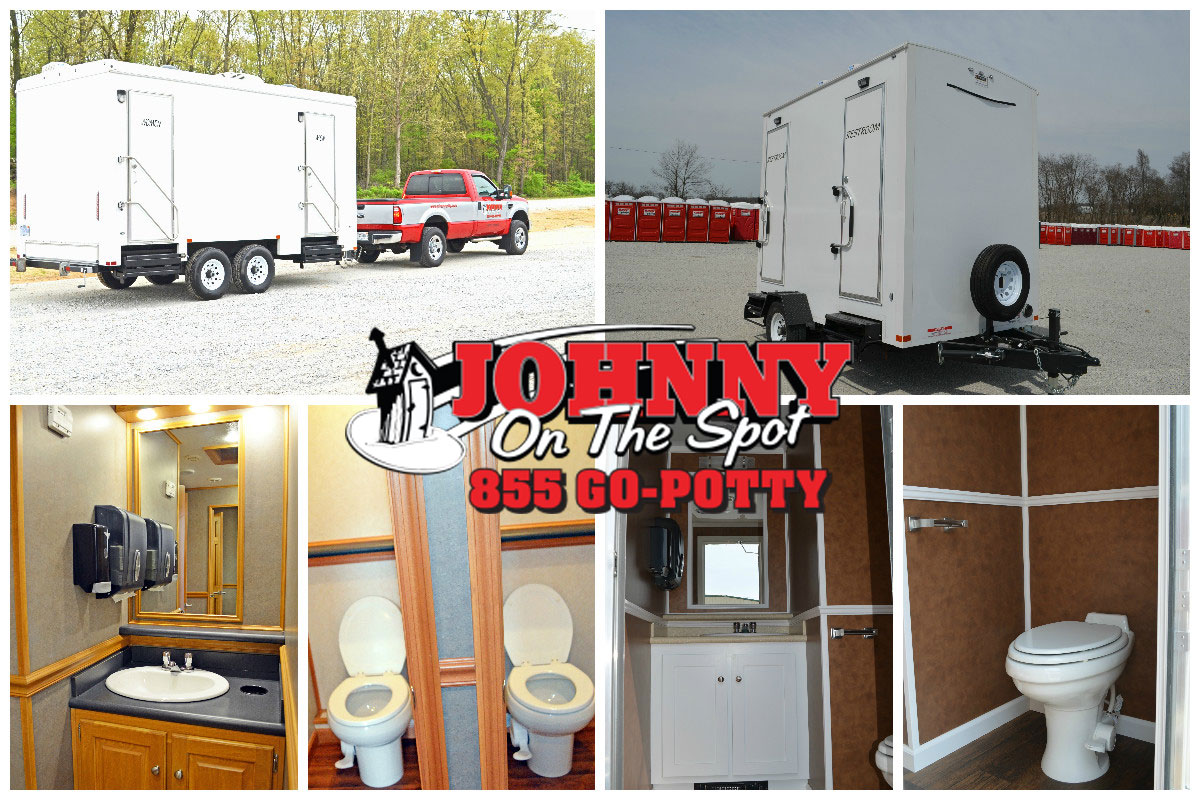 Johnny On The Spot’s VIP Trailer Providing the Best of the Best for Your Event