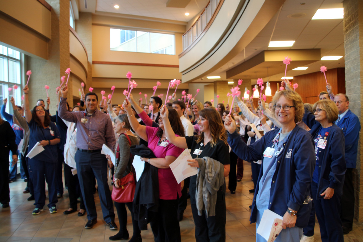 Porter Regional Hospital Rallies Community to Raise Awareness for Breast Cancer with “Blow Away Breast Cancer”