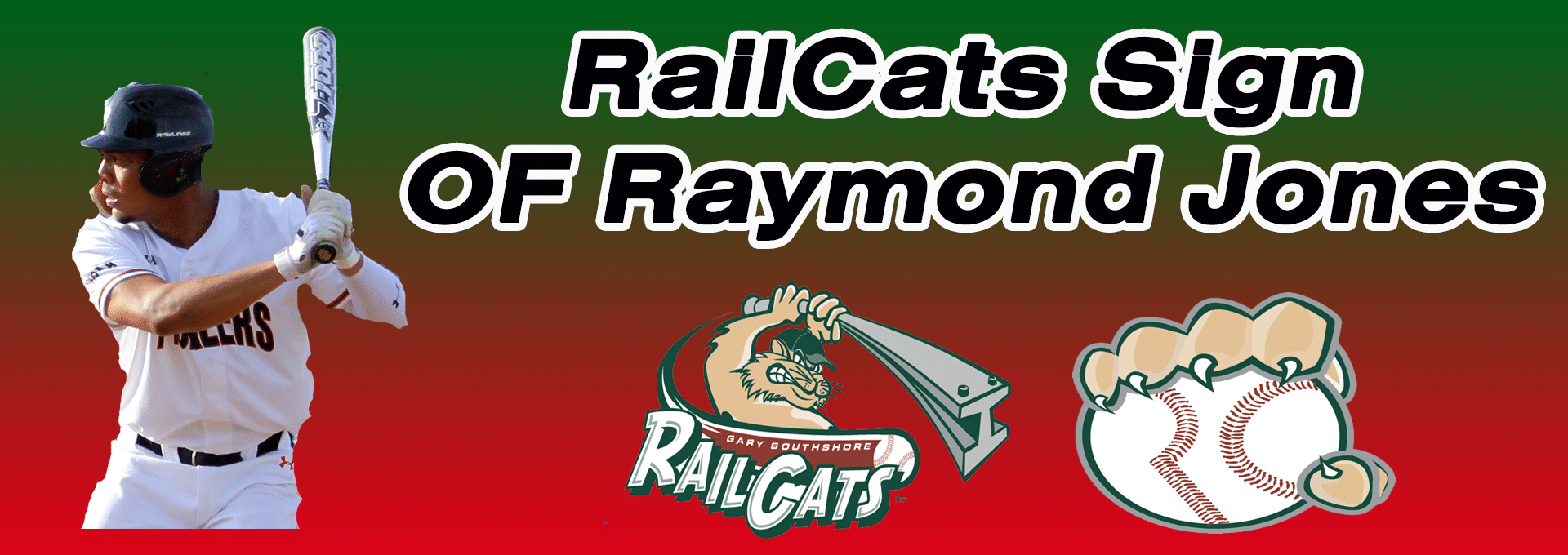 Raymond Jones inks first American Association contract with RailCats