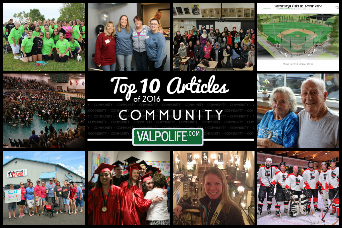 Top 10 Community Stories on ValpoLife in 2016