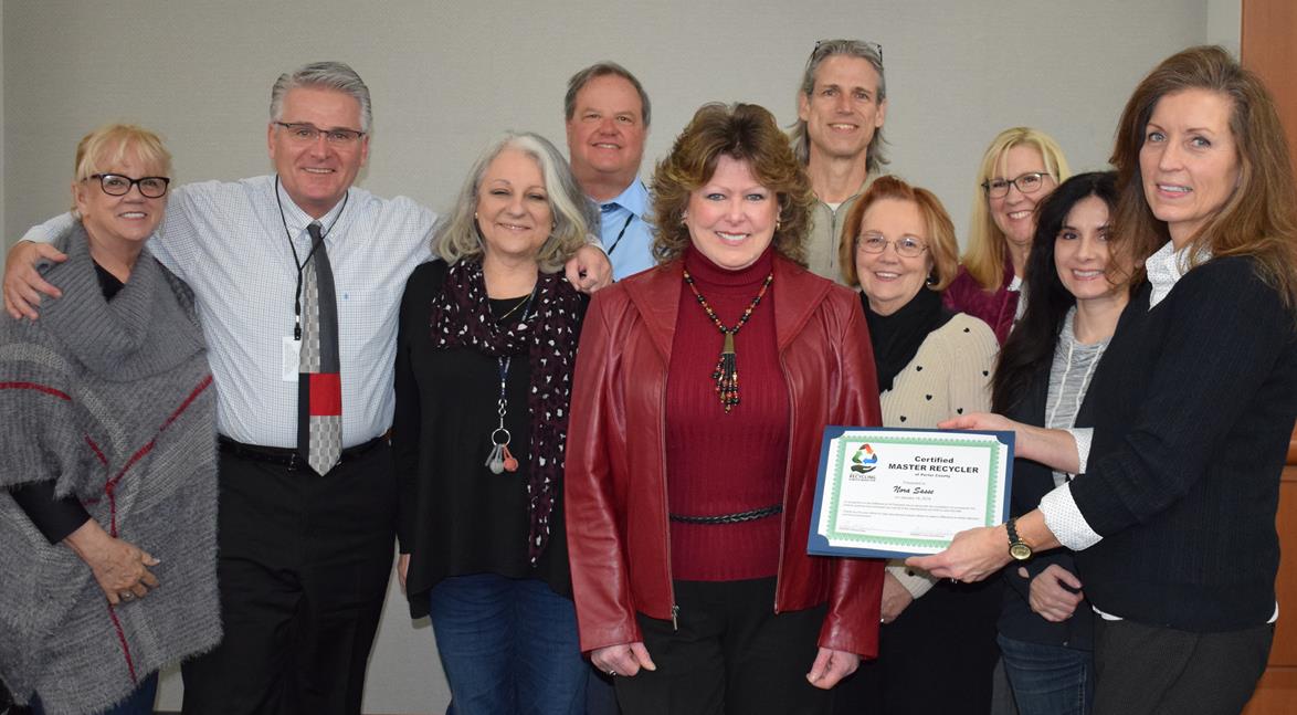 Valpo Resident Earns Master Recycler Certification