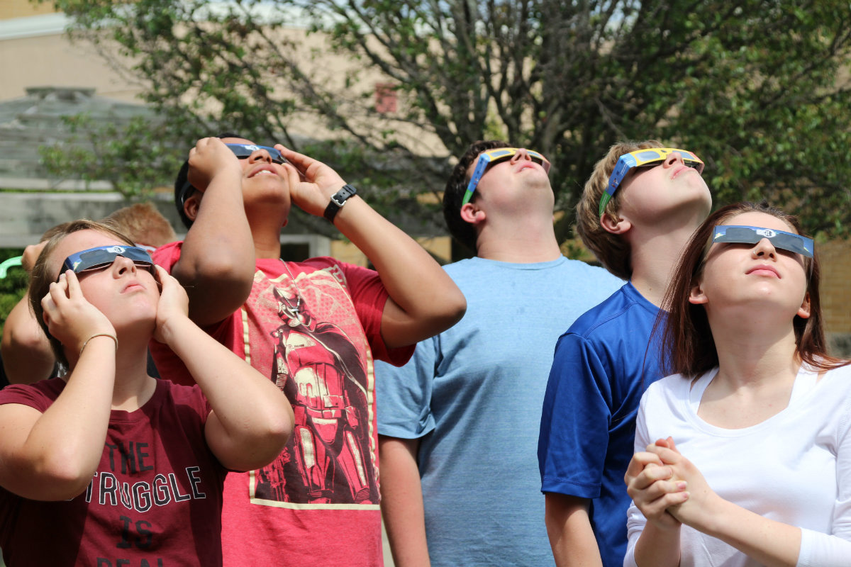 Washington Township Students Witness Historic Eclipse