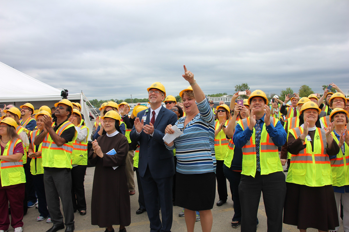Franciscan Health Celebrates New Michigan City Hospital Progress with ‘Topping-Off’ Ceremony