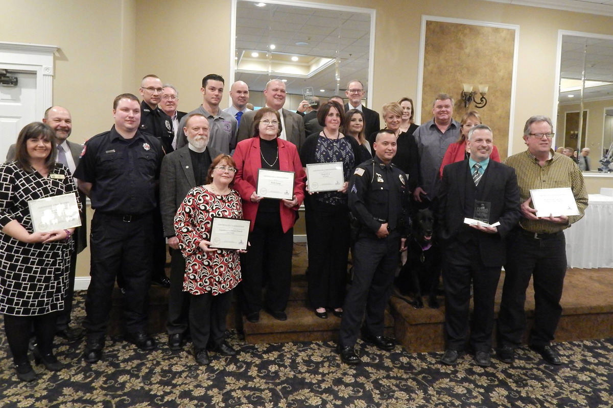 Hobart Community Honored at Annual Chamber of Commerce Awards Dinner
