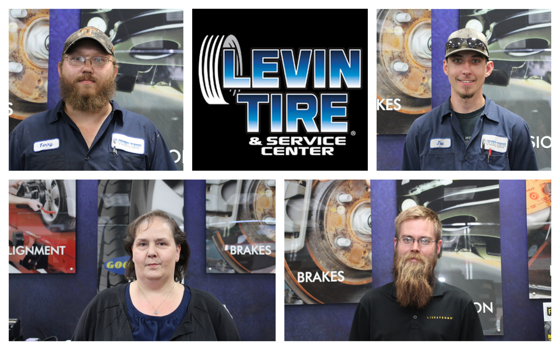 Meet the Levin Tire and Service Center Team at Crown Point!